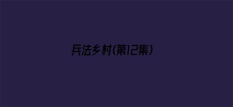 兵法乡村(第12集)